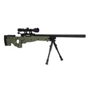 FUSIL SPECNA ARMS SA-S11 EDGE L96 C/ VISOR Y BIPODE VERDE