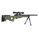 FUSIL SPECNA ARMS SA-S11 EDGE L96 C/ VISOR Y BIPODE VERDE