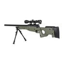 FUSIL SPECNA ARMS SA-S11 EDGE L96 C/ VISOR Y BIPODE VERDE