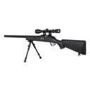 FUSIL SPECNA ARMS SA-S12 EDGE VSR-10 C/ VISOR Y BIPODE NEGR