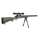 FUSIL SPECNA ARMS SA-S12 EDGE VSR-10 C/ VISOR Y BIPODE VERDE