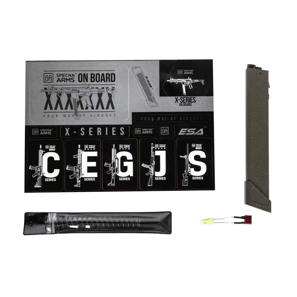 FUSIL SPECNA ARMS SA-FX01 FLEX HAL ETU ASG NEGRO/VERDE