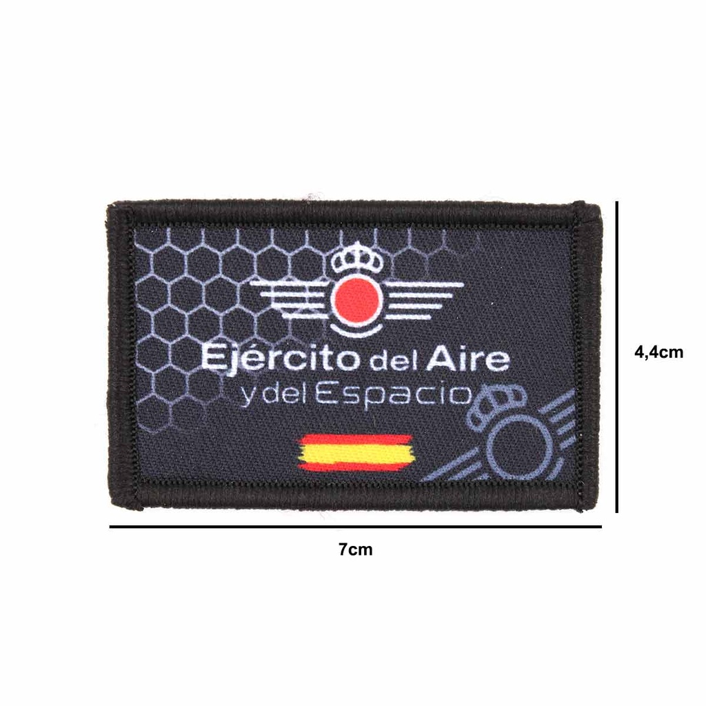 PARCHE IMMORTAL SUBLIMACION EJERCITO DEL AIRE NEGRO