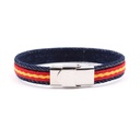 PULSERA ESPAÑA LONA MARINO