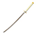KATANA C/LED 1101 DMSY 104CM ACERO BLANCA
