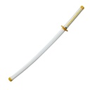 KATANA C/LED 1101 DMSY 104CM ACERO BLANCA