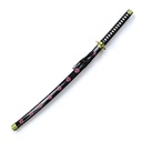 KATANA C/LED 1106 OPC 104CM ACERO NEGRA
