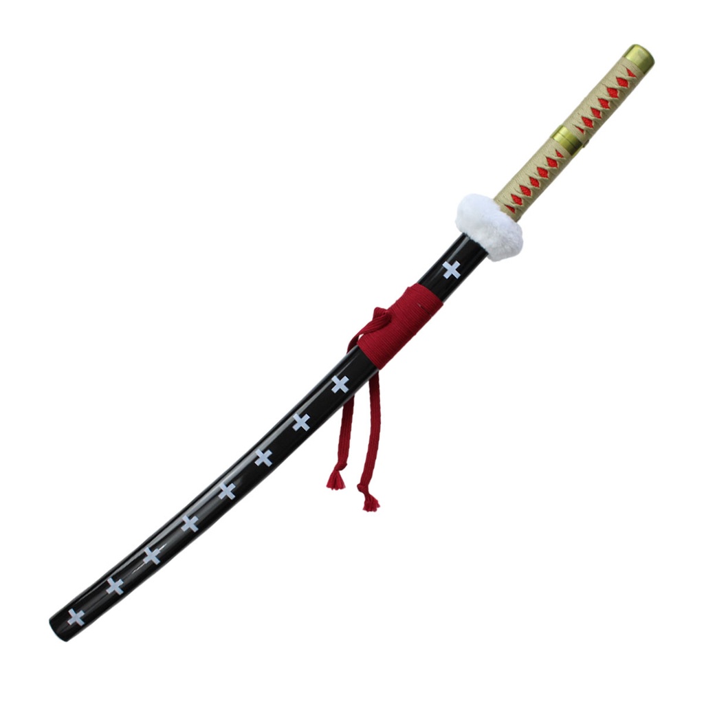 KATANA C/LED 1109 OPC 104CM ACERO NEGRA/DORADA