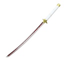 KATANA C/LED 1112 OPC 104CM ACERO BLANCA