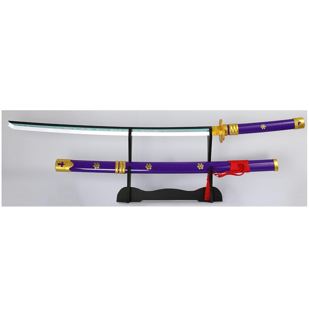 KATANA MADERA BAMBU C/LED 3100 OPC 102CM MORADA