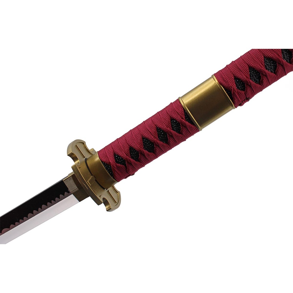 KATANA MADERA BAMBU C/LED 3102 OPC 102CM ROJA