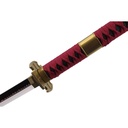 KATANA MADERA BAMBU C/LED 3102 OPC 102CM ROJA