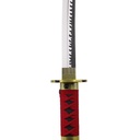 KATANA C/LED 1115 OPC 104CM ACERO ROJA