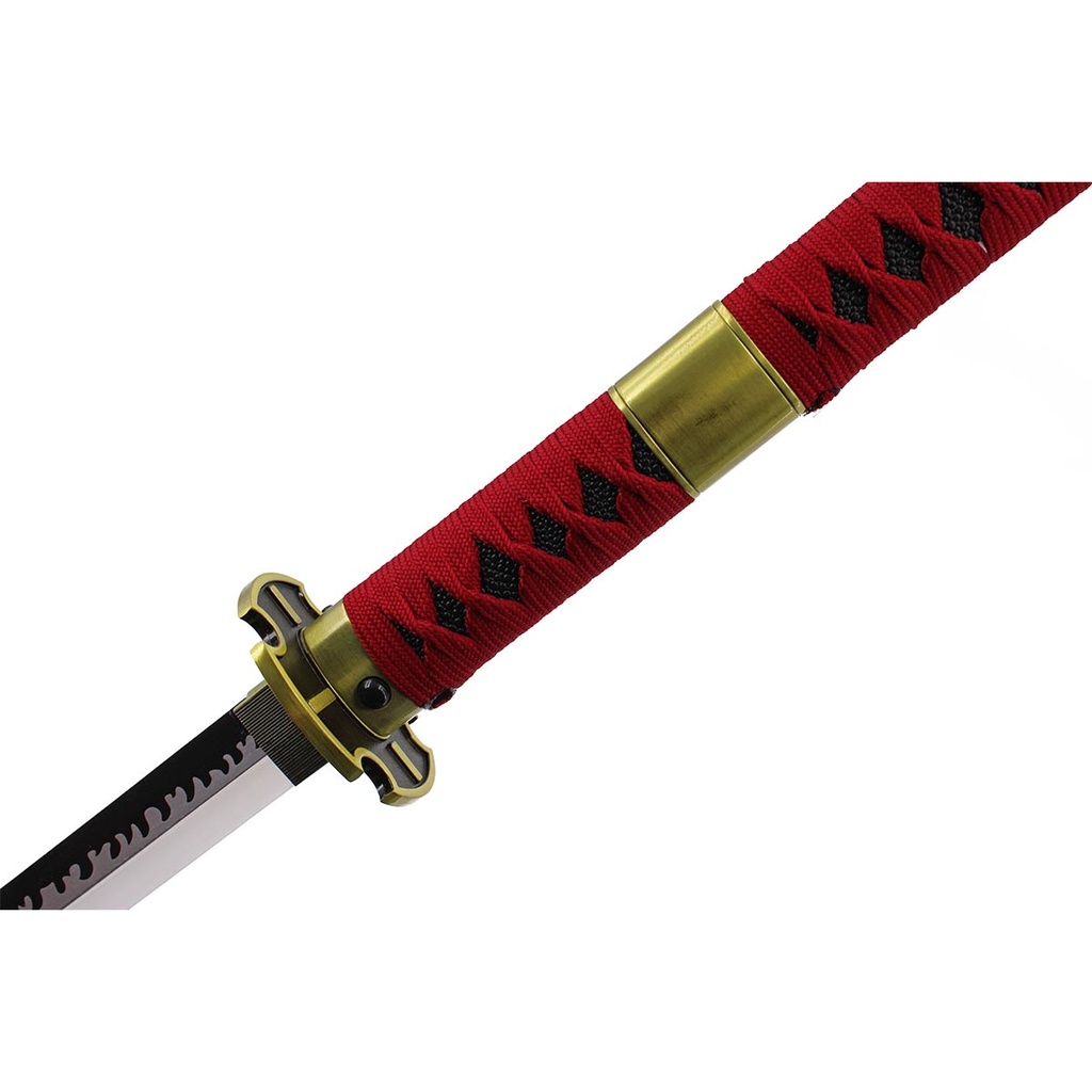 KATANA C/LED 1115 OPC 104CM ACERO ROJA