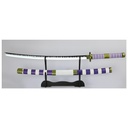 KATANA C/LED 1114 OPC 104CM ACERO MORADA