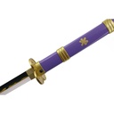 KATANA C/LED 1113 OPC 104CM ACERO MORADA
