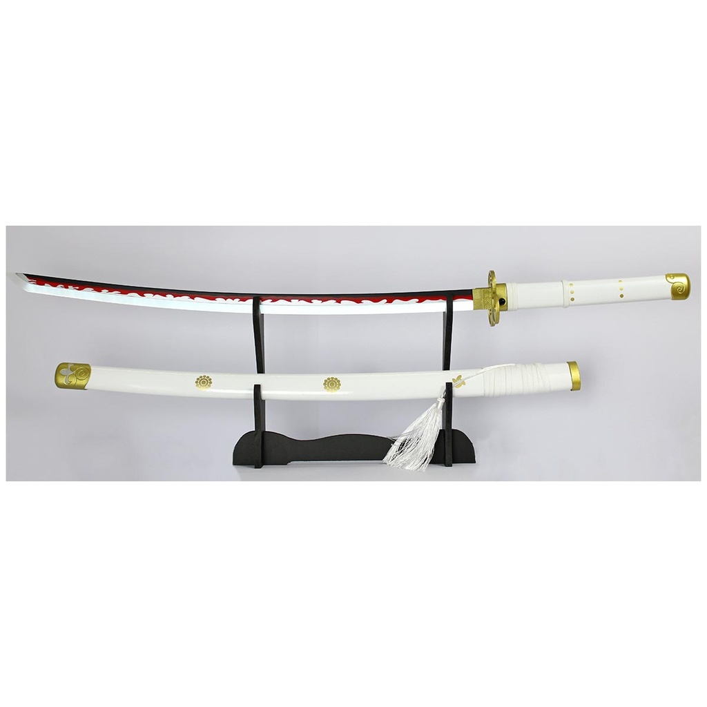 KATANA C/LED 1112 OPC 104CM ACERO BLANCA