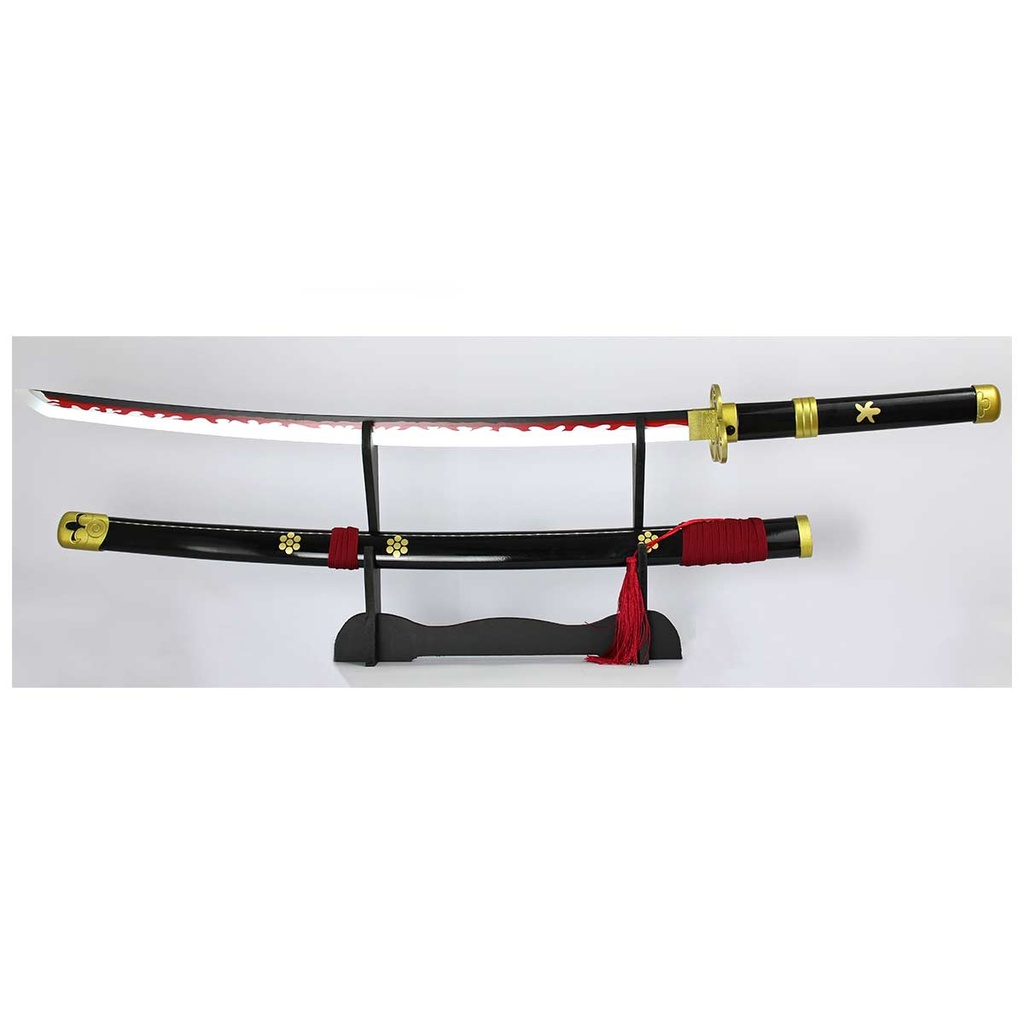 KATANA C/LED 1111 OPC 104CM ACERO NEGRA
