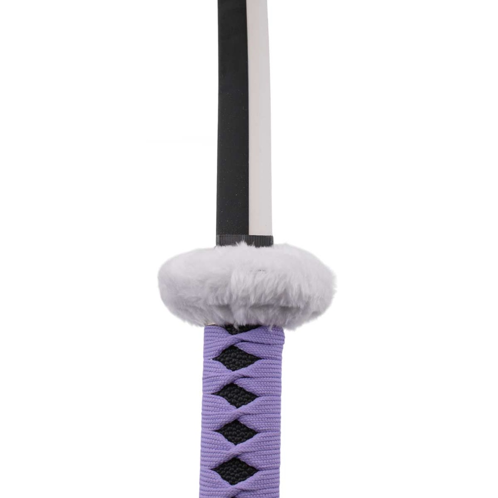KATANA C/LED 1110 OPC 104CM ACERO NEGRA/MORADA