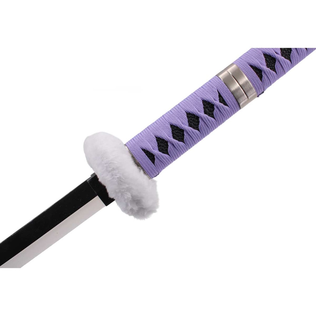 KATANA C/LED 1110 OPC 104CM ACERO NEGRA/MORADA