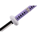 KATANA C/LED 1110 OPC 104CM ACERO NEGRA/MORADA