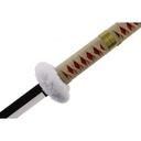 KATANA C/LED 1109 OPC 104CM ACERO NEGRA/DORADA