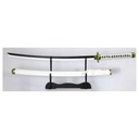 KATANA C/LED 1107 OPC 104CM ACERO BLANCA