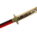 KATANA C/LED 1105 DMSY 104CM ACERO NEGRA
