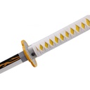 KATANA C/LED 1101 DMSY 104CM ACERO BLANCA