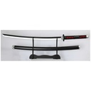 KATANA C/LED 1100 DMSY 104CM ACERO NEGRA