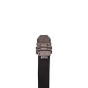CINTURON IMMORTAL HEBILLA METALICA TAPETA LISO NEGRO