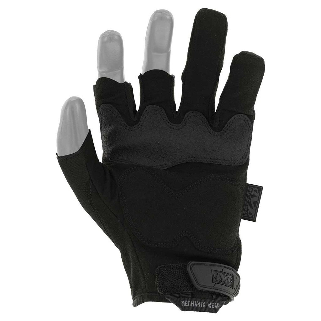 GUANTE MECHANIX M-PACT GATILLO DEDO CORTADO NEGRO