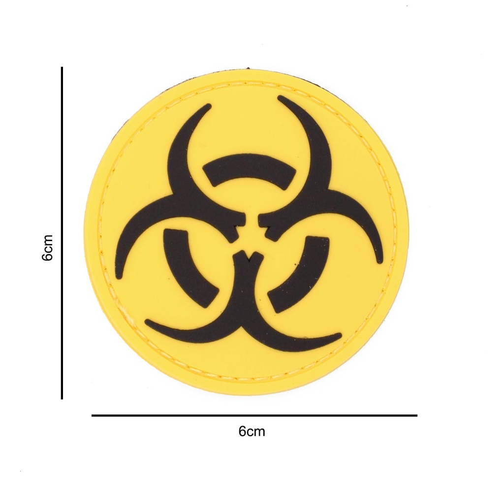 PARCHE IMMORTAL PVC RESIDENT EVIL AMARILLO-NEGRO