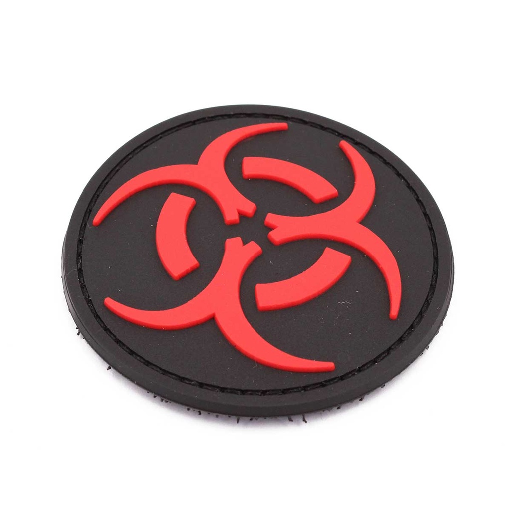 PARCHE IMMORTAL PVC RESIDENT EVIL NEGRO-ROJO