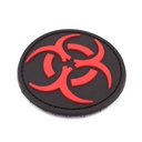 PARCHE IMMORTAL PVC RESIDENT EVIL NEGRO-ROJO
