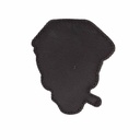 PARCHE IMMORTAL PVC CALAVERA BOINA PURO ROJO-GRIS