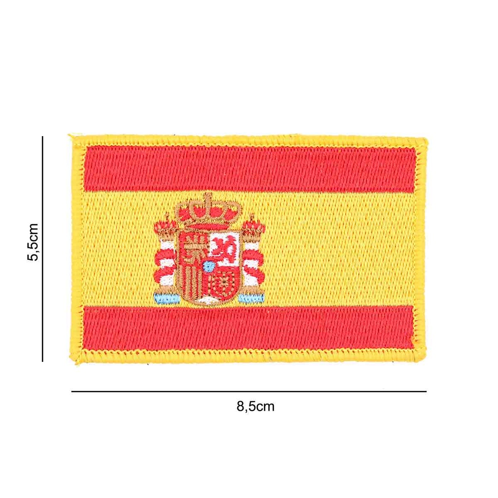 PARCHE IMMORTAL BORDADO BANDERA ESPAÑA CONSTITUCION C/VELCRO