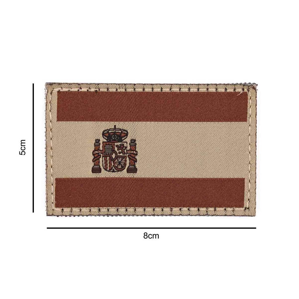 PARCHE IMMORTAL TELA CLAU BANDERA ESPAÑA COYOTE