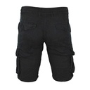 PANTALON LEOX CARGO CORTO NEGRO