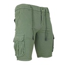 PANTALON LEOX CARGO CORTO VERDE