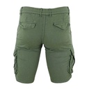 PANTALON LEOX CARGO CORTO VERDE