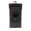 CAJA MUNICION METALICA PEQ. CAL.30 USADA VERDE