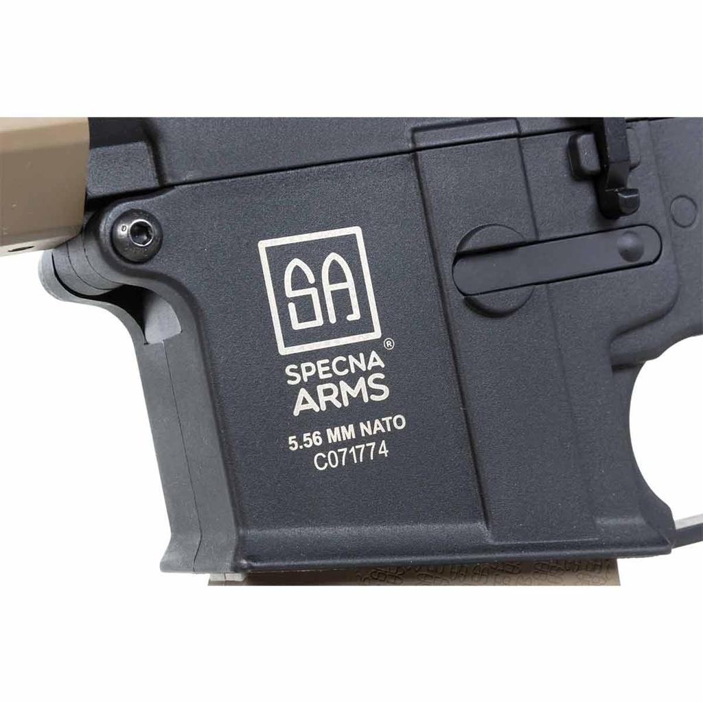 FUSIL SPECNA ARMS SA-C08 CORE G2 HAL ETU TAN-NEGRO