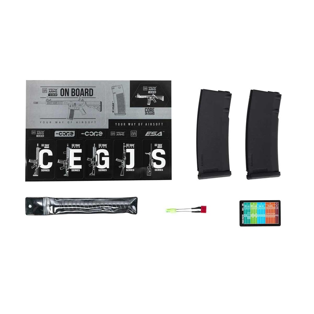 FUSIL SPECNA ARMS SA-C23 CORE G2 HAL ETU NEGRO