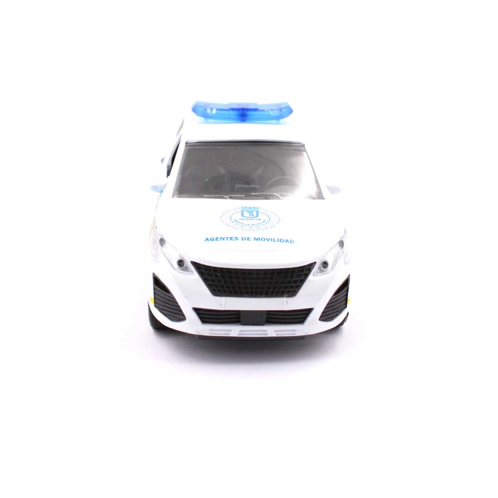 COCHE AGENTES MOVILIDAD BLANCO-AZUL