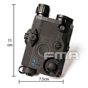 LASER ROJO FMA PEQ-15 NEGRO