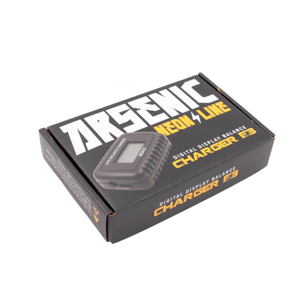 CARGADOR BATERIA BALENCEADOR VLC PRO CON COMPROBADOR IP-E3 LIPO 7.4V/11.1V NEGRO