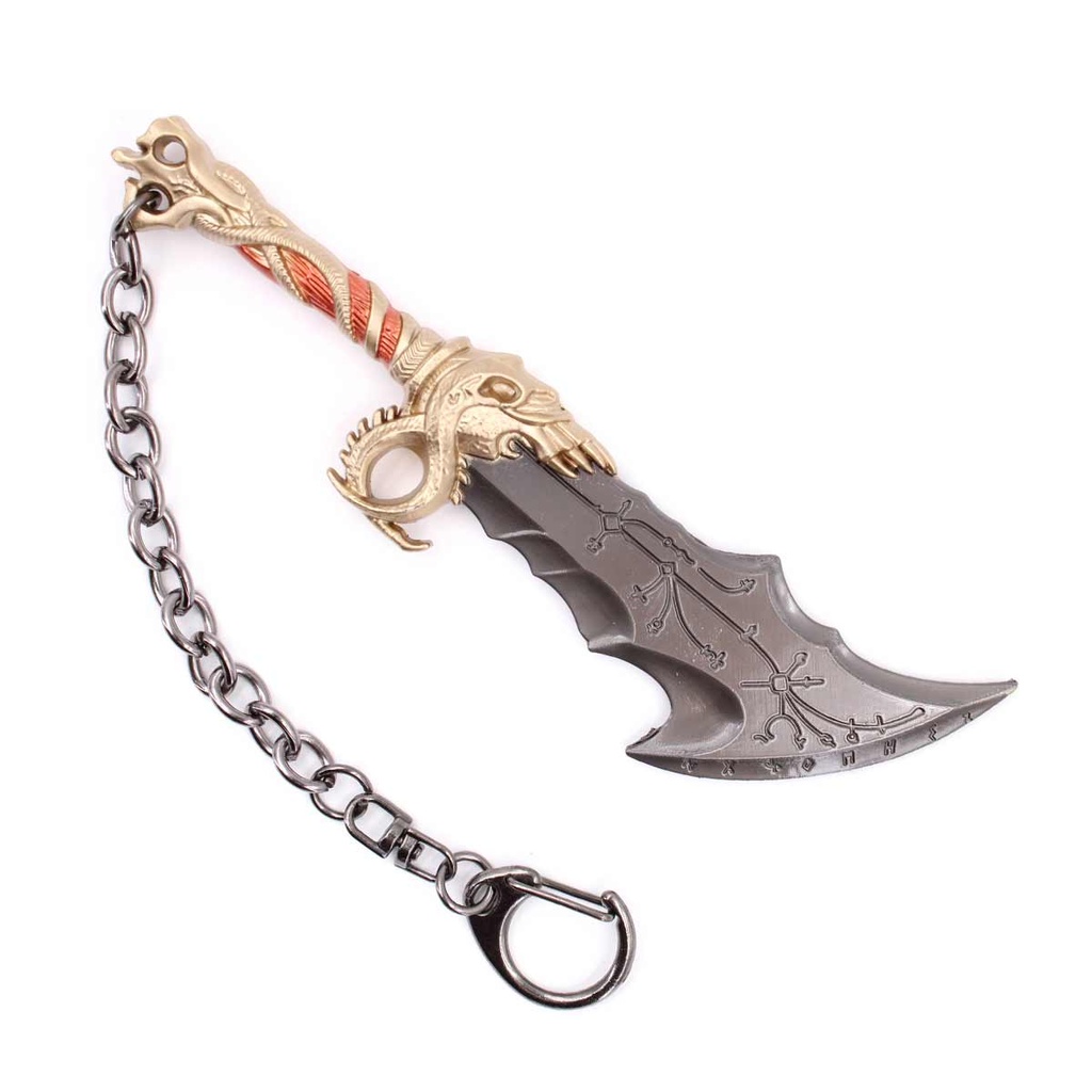 LLAVERO ESPADA 1253 GOW 13 CM GRIS-DORADO