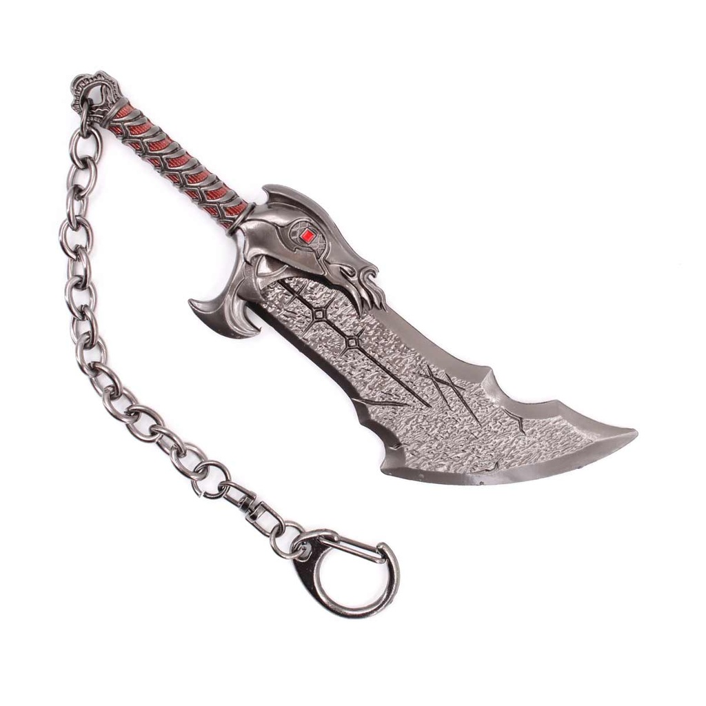 LLAVERO ESPADA 1254 GOW 13 CM GRIS