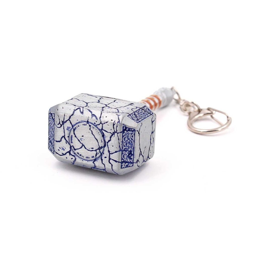LLAVERO MARTILLO 1555 THR 8 CM PLATA-NEGRO